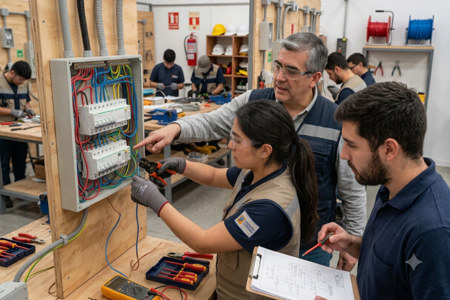 CURSO ELECTRICIDAD DOMICILIARIA PROFESIONAL: RUTA A LICENCIA CLASE D (CCL6101-2026)